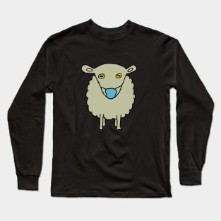 Anti-Mask Mask-Wearing Sheep Long Sleeve T-Shirt